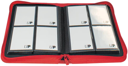 Album Ultra Pro - Vivid 4-Pocket Zippered PRO-Binder, na 160 karet, červená_884667956