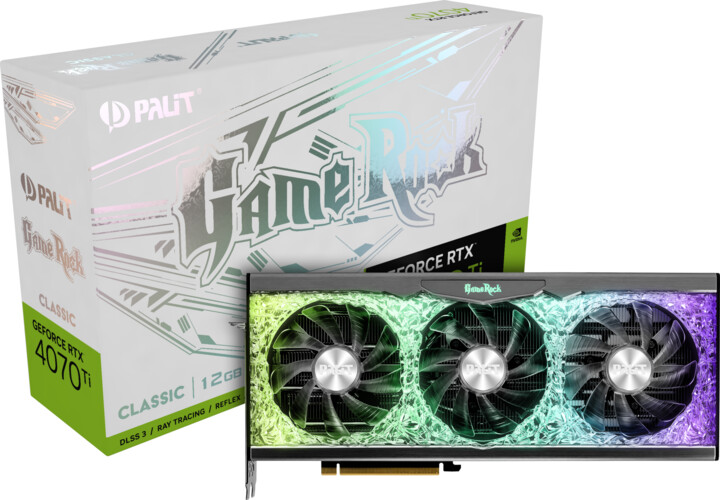 PALiT GeForce RTX 4070 Ti GameRock Classic, 12GB GDDR6X_60442698