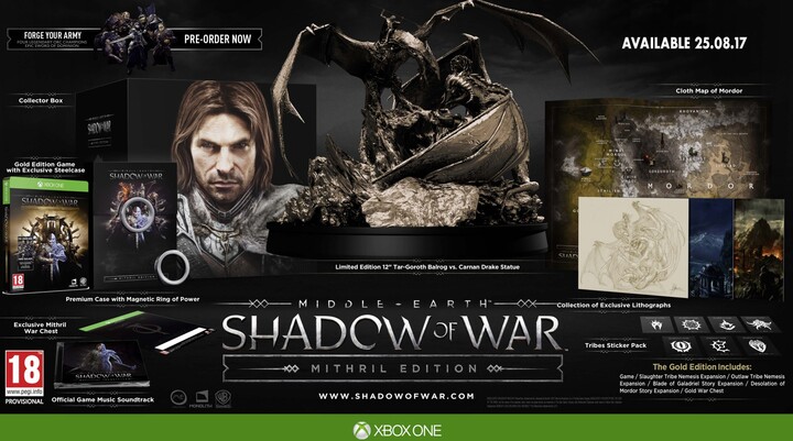 Middle-Earth: Shadow of War - Mithril Edition (Xbox ONE)_1542718242