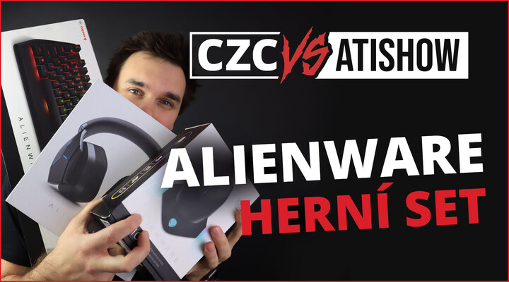 Trojka s ufonama - Herní set Dell Alienware | CZC vs AtiShow #38