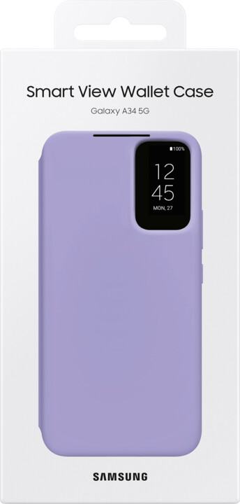 Samsung flipové pouzdro Smart View pro Galaxy A34 5G, modrá_702102628
