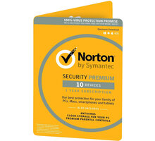 Norton Security Premium 25GB 3.0 CZ 1 uživatel, 10 zařízení, 1 rok_1160070948