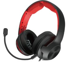 HORI SWITCH Gaming Headset, černá/červená O2 TV HBO a Sport Pack na dva měsíce