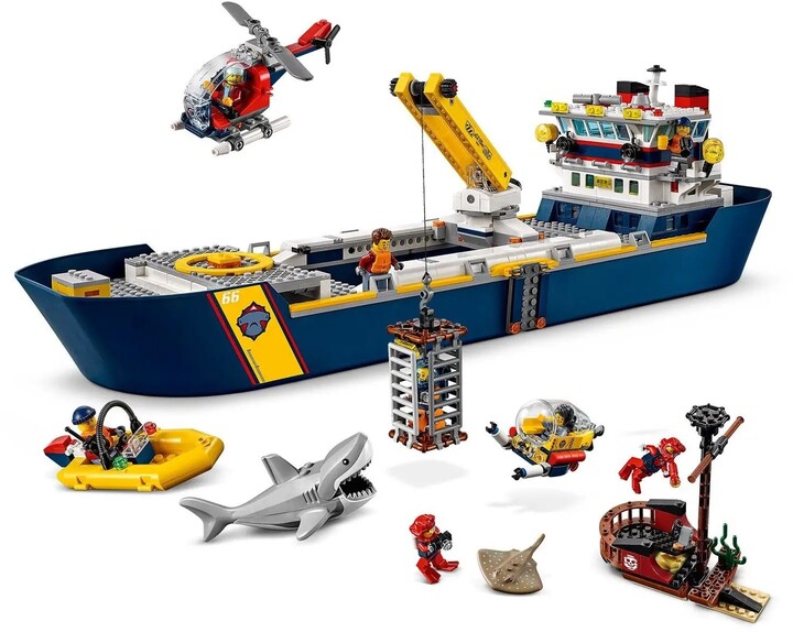 LEGO® City 60266 Oceánská průzkumná loď_1033878959