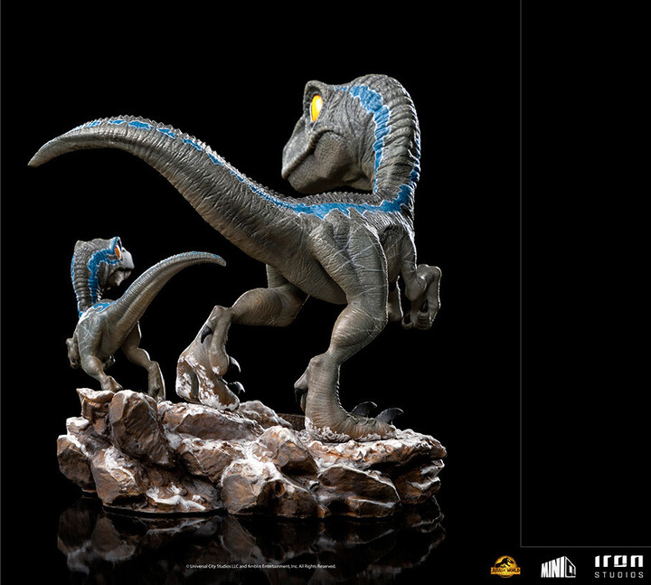Figurka Mini Co. Jurassic World: Dominatio - Blue and Beta_865207542
