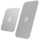 CELLY GHOSTPLATE Plíšky kompatibilní s magnetickými držáky pro mobilní telefony, stříbrný
