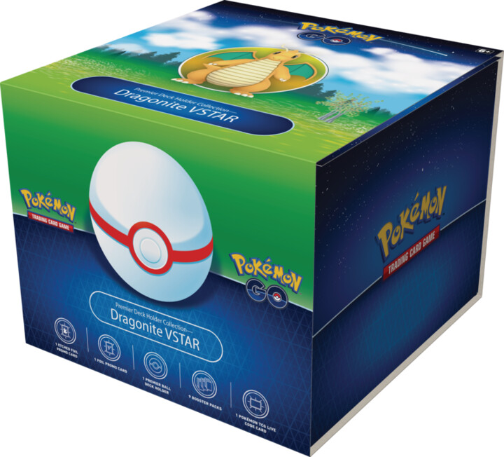 Karetní hra Pokémon TCG: Pokémon GO Premier Deck Holder Collection - Dragonite VSTAR_672202242