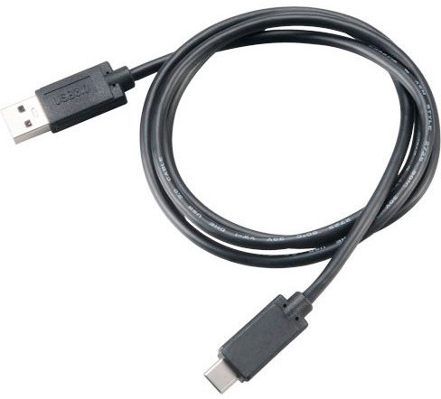Akasa SuperSpeed+ USB 3.1, Type-C na Type-A, 100cm, černá_1411989069