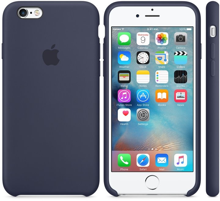 Apple iPhone 6 / 6s Silicone Case, tmavě modrá_1686194726