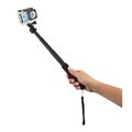 GoGEN 5 Selfie tyč teleskopická, bluetooth, černá_1414079492