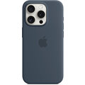 Apple Silikonový kryt s MagSafe pro iPhone 15 Pro, bouřkově modrá_611251651