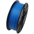 Gembird tisková struna (filament), PLA, 1,75mm, 1kg, luminiscenční modrá