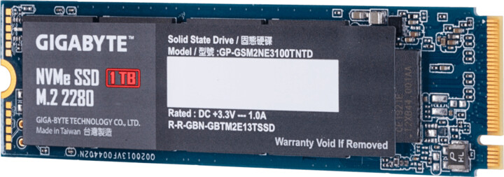 GIGABYTE SSD, M.2 - 1TB_1937775067