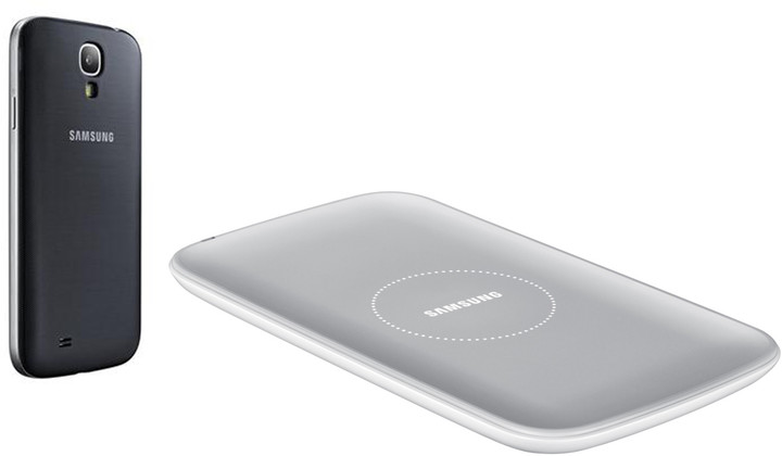 Samsung sada pro bezdrátové nabíjení EP-WI950EB pro Galaxy S4 (i9505), černá_826757810