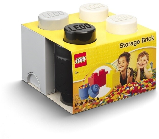 Úložný box LEGO, multi-pack, 3ks, černá, bílá, šedá_1599837009