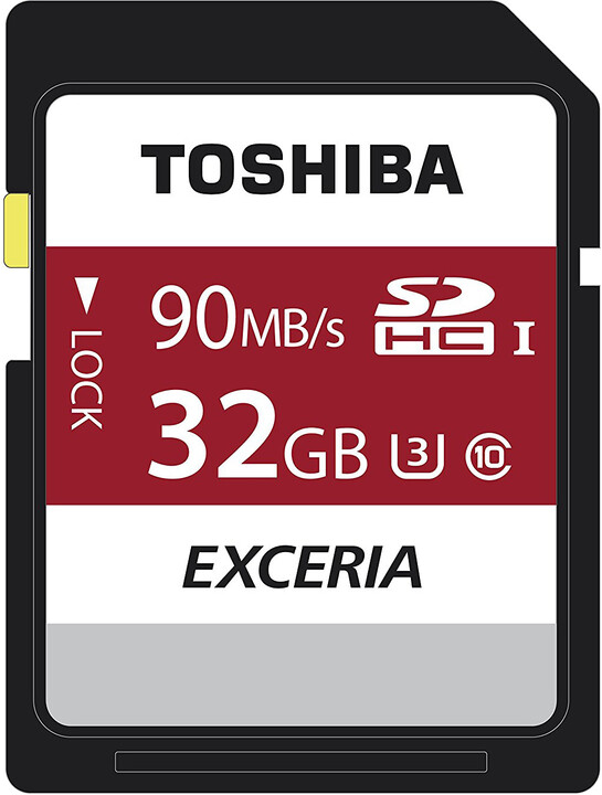 Toshiba SDHC Exceria 32GB 90MB/s UHS-I_166510984