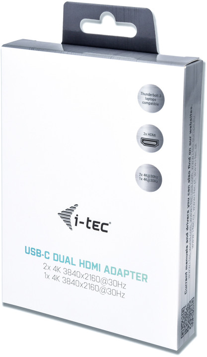 i-tec USB-C na Dual HDMI video adaptér
