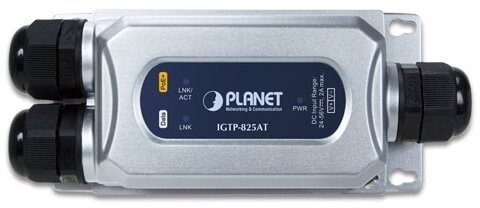 Planet PoE Konvertor IGTP-825AT - 1x100/1000, 1xSFP, PoE+, ESD+EFT, IP67_1919921321