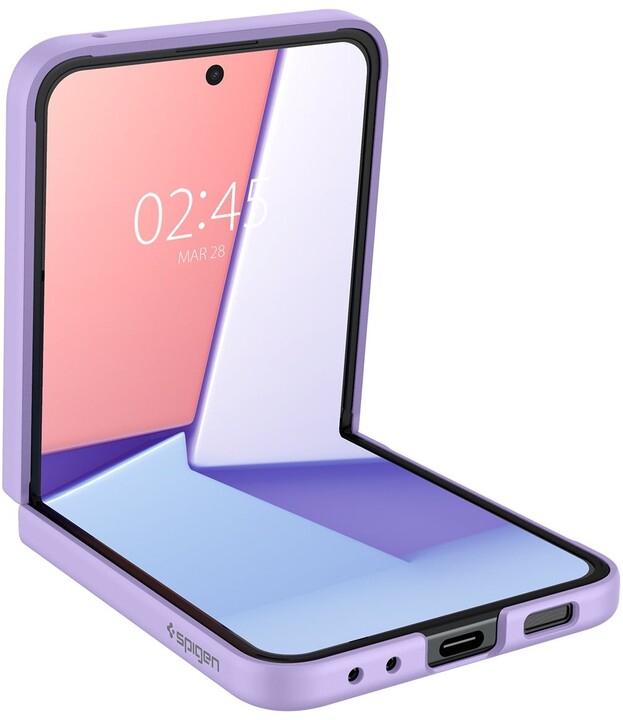 Spigen ochranný kryt Air Skin pro Samsung Galaxy Z Flip5, fialová_2078836042