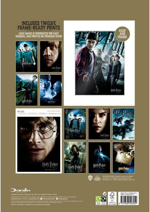Kalendář 2021 - Harry Potter Deluxe_1918904226