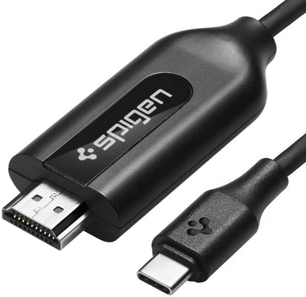 Spigen Essential C20CH USB-C to HDMI cable, černá_1635994004