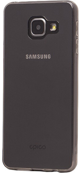EPICO pružný plastový kryt pro Samsung A3 (2016) RONNY GLOSS - černý transparetní_1167791580