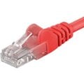 PremiumCord Patch kabel UTP RJ45-RJ45 level 5e, 0.25m, červená