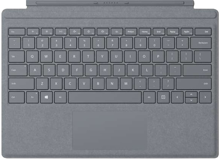 Microsoft Surface Pro 4 Type Cover, platinum, CZ&amp;SK_398923981