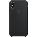 Apple silikonový kryt na iPhone XS, černá_1440148816