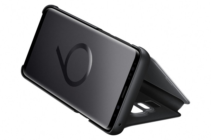 Samsung flipové pouzdro Clear View se stojánkem pro Samsung Galaxy S9+, černé_624466238