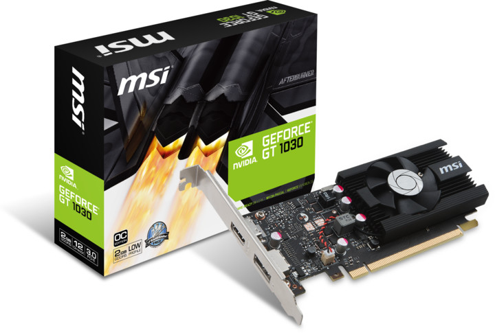 MSI GeForce GT 1030 2G LP OC, 2GB GDDR5_983439468
