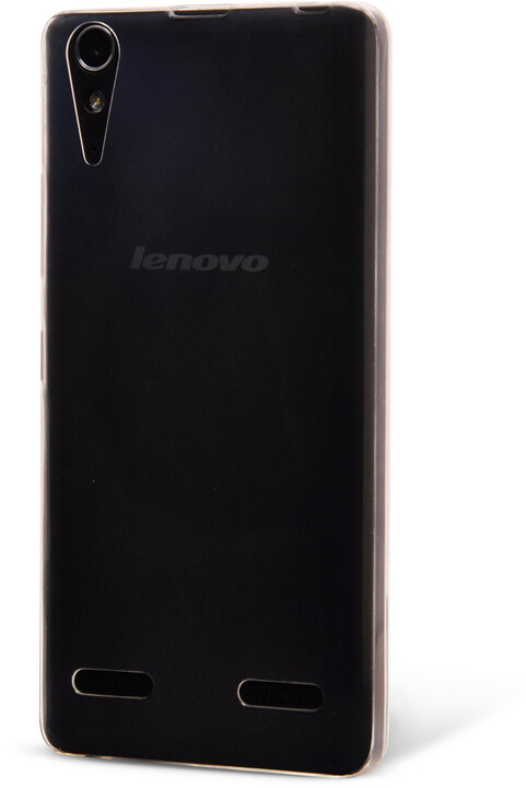 EPICO pružný plastový kryt pro Lenovo A6000 RONNY GLOSS - čirá bílá_2070465801