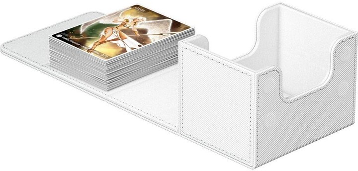 Krabička na karty Ultimate Guard - Sidewinder 100+ XenoSkin Monocolor, bílá_1610567772
