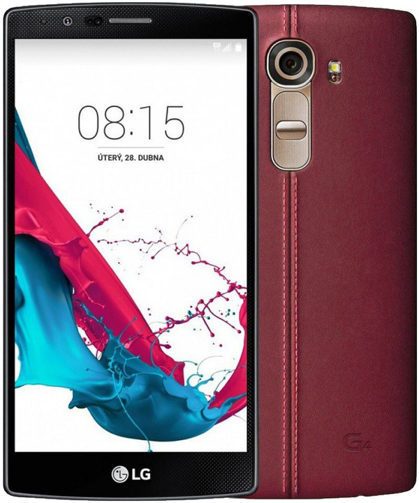 LG G4 (H818P), Dual Sim, červená/leather red_157604203