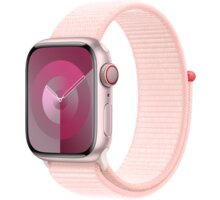 Apple Watch Series 9, Cellular, 41mm, Pink, Light Pink Sport Loop MRJ13QC/A