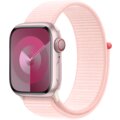 Apple Watch Series 9, Cellular, 41mm, Pink, Light Pink Sport Loop_666066306