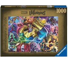 Puzzle Ravensburger Marvel: Villainous - Thanos, 1000 dílků_831551500