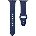 MAX silikonový řemínek pro Apple Watch 4/5, 44mm, modrá_937703848
