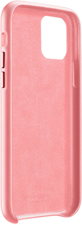 CellularLine ochranný kryt Elite pro Apple iPhone 11 Pro Max, PU kůže, oranžová_1880118568