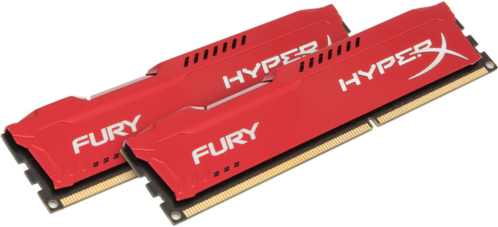 HyperX Fury Red 8GB (2x4GB) DDR3 1600 CL10_602516712
