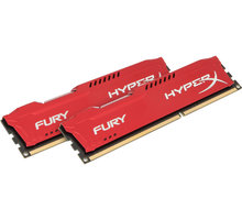 HyperX Fury Red 8GB (2x4GB) DDR3 1600 CL10_602516712