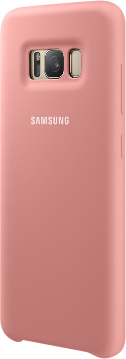 Samsung S8 silikonový zadní kryt, růžová_613173724