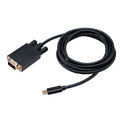 Akasa adaptér USB Type-C - VGA, 1.8m, černá_275847963