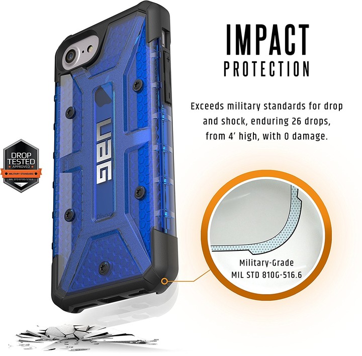 UAG plasma case Cobalt, blue - iPhone 8/7/6s_1568236007