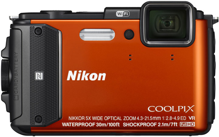 Nikon Coolpix AW130, oranžová_304770967