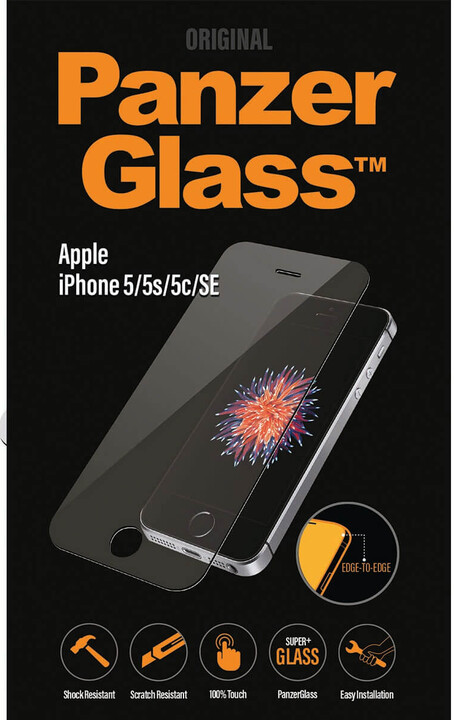 PanzerGlass Edge-to-Edge Privacy Apple iPhone 5/5s/SE, černé_2115719300