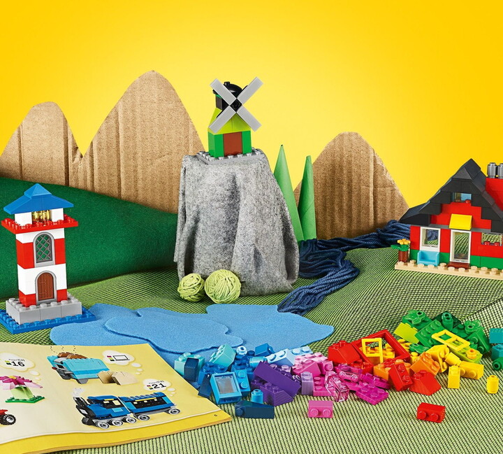 LEGO Classic 11008 Kostky a domky, 270 dílků - Samostatně neprodejné_898554954