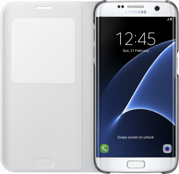 Samsung EF-CG935PW Flip S-View Galaxy S7e, White_1171533830