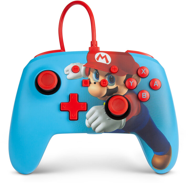 PowerA Enhanced Wired Controller, Mario Punch (SWITCH)_921639715