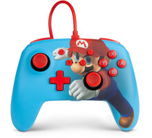 PowerA Enhanced Wired Controller, Mario Punch (SWITCH) 1518605-02
